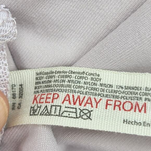 Intimately Women's Free People Purple Square Neck Thong Bodysuit Size Medium - Picture 4 of 5